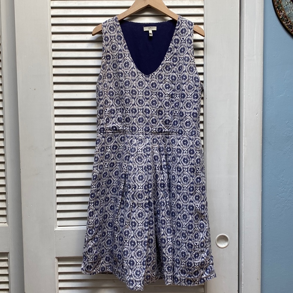 Joie Pleated Summer Mini Dress